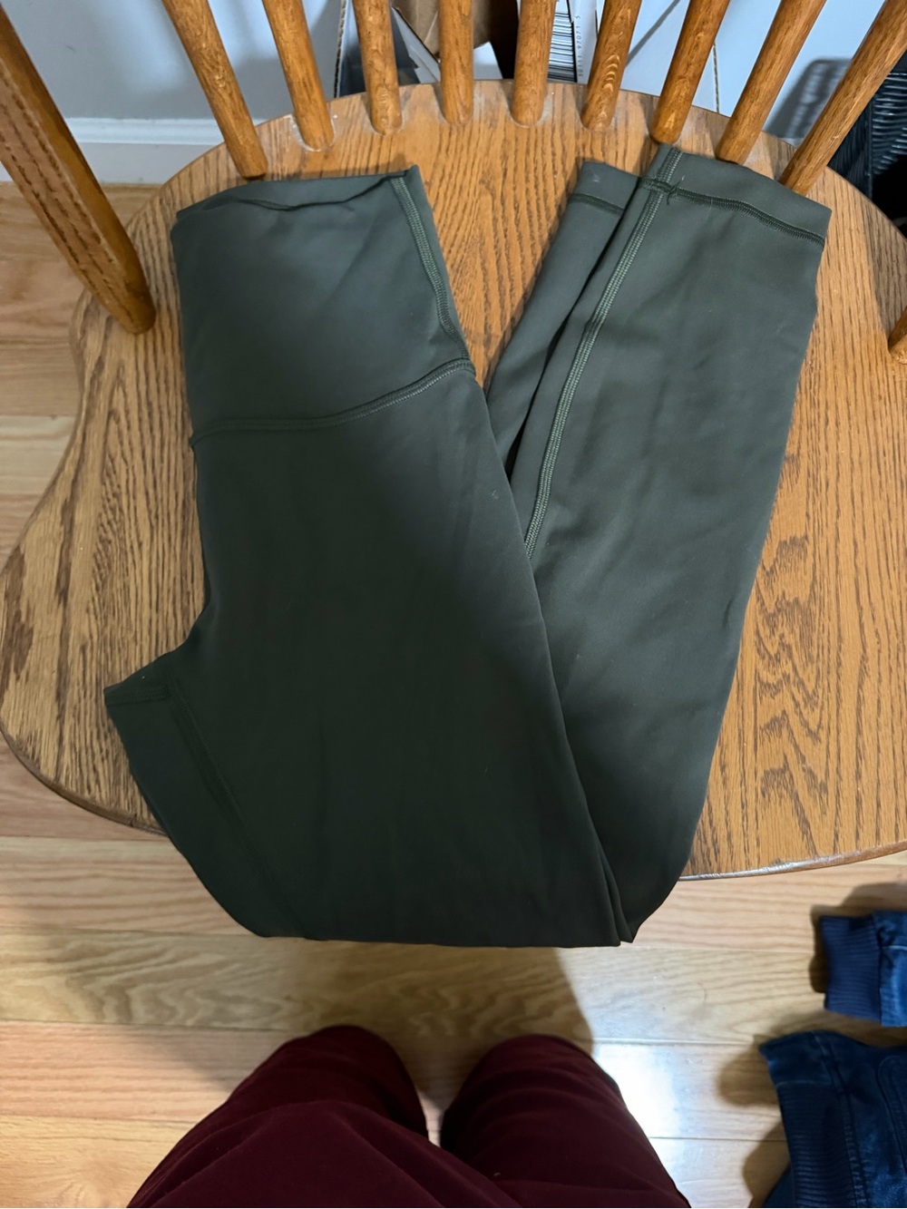 lululemon athletica Olive Green High-Rise Leggings